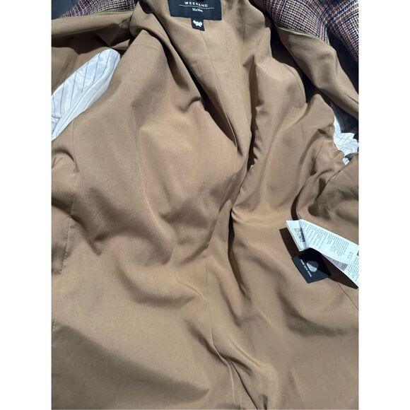 Maxmara weekend pure new wool drown double breasted jacket blazer 14 - Picture 10 of 16